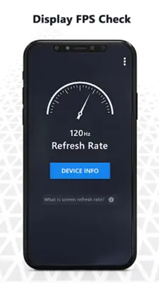 Real-Time Screen Refresh Rate android App screenshot 1