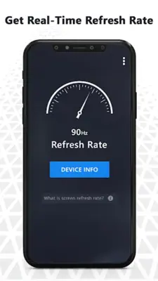 Real-Time Screen Refresh Rate android App screenshot 2